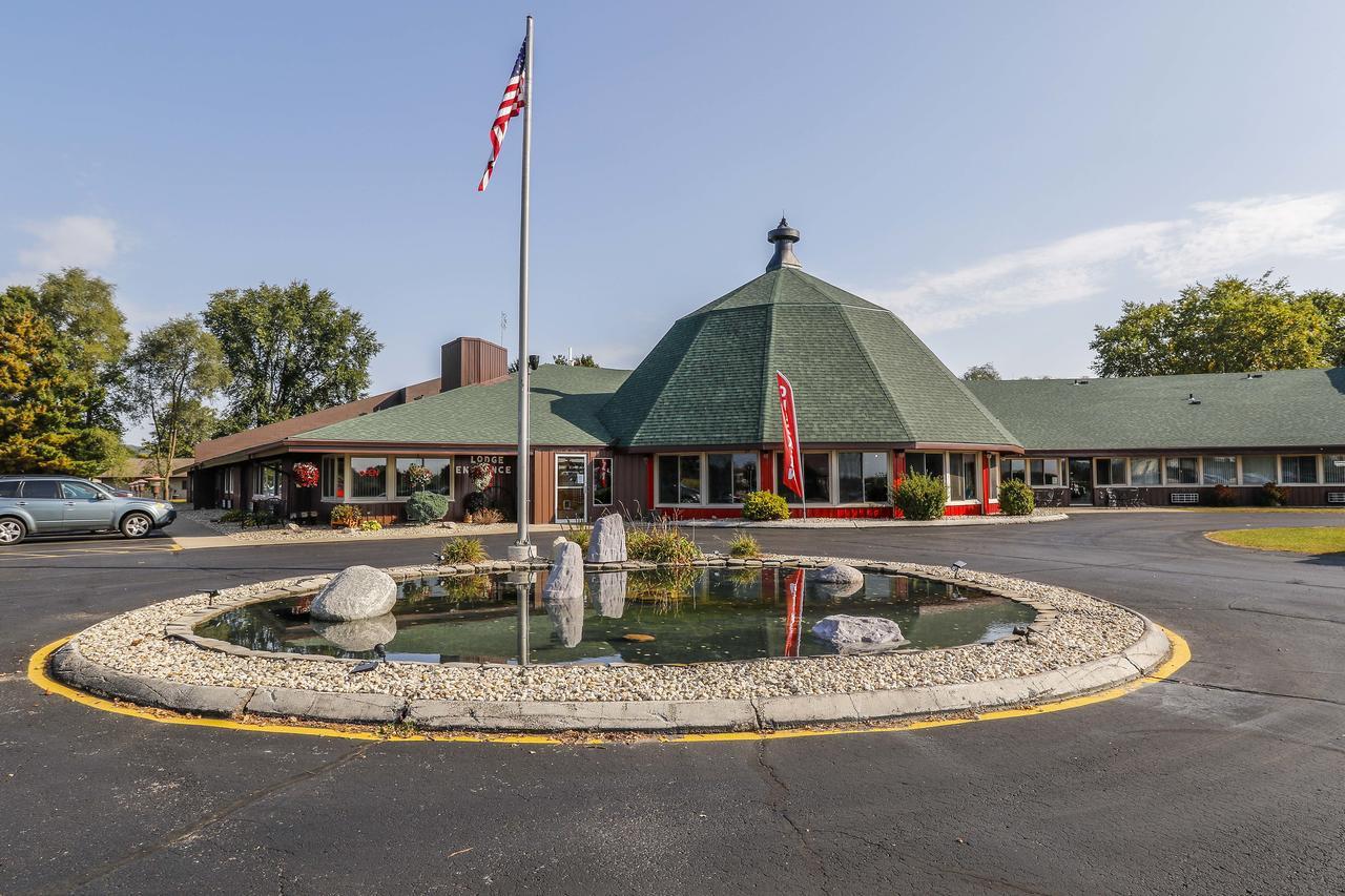 Round Barn Lodge Spring Green Exterior foto